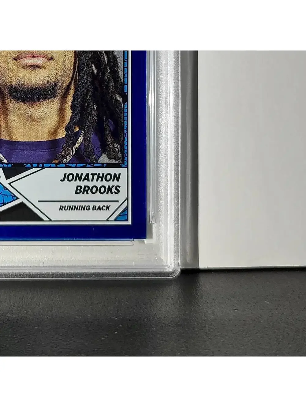 Jonathan Brooks Rookie 2024 Panini Sticker Collection 6/349 #88 Blue Foil PSA 9